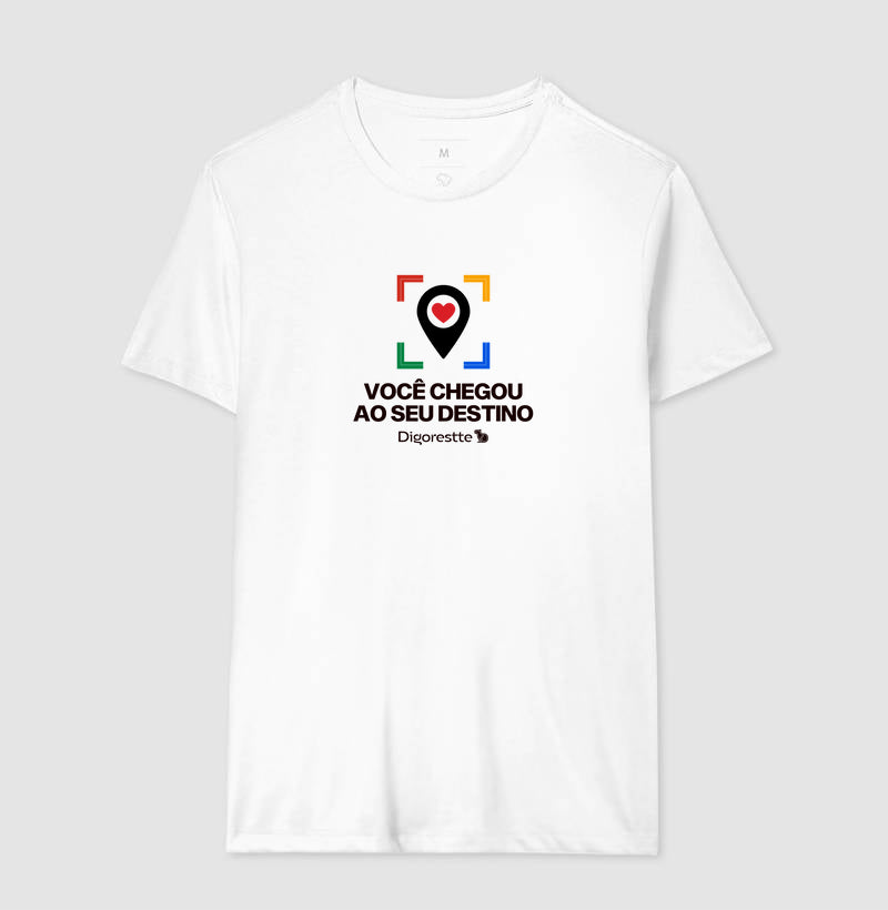CAMISETA CARNAVAL VOCÊ CHEGOU AO SEU DESTINO