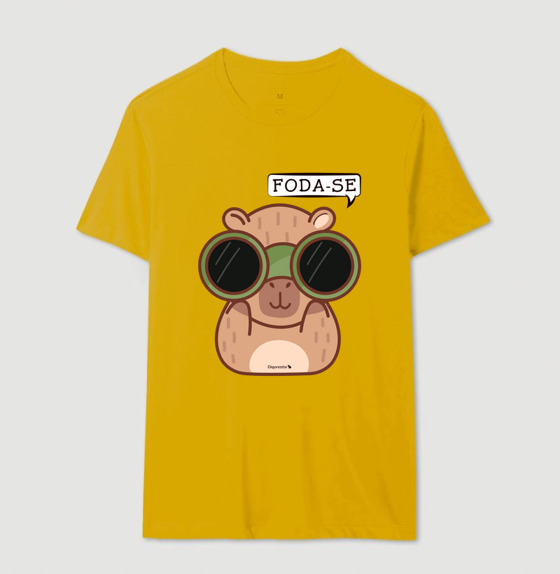 CAMISETA CAPIVARA ESTRESSADA