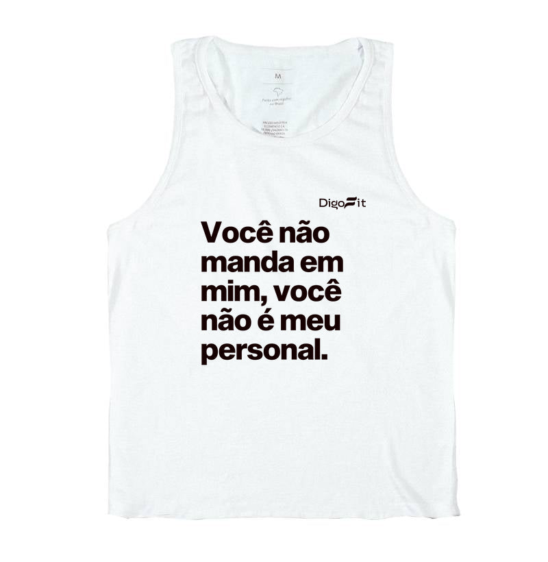 REGATA ACADEMIA VOCÊ NÃO É MEU PERSONAL