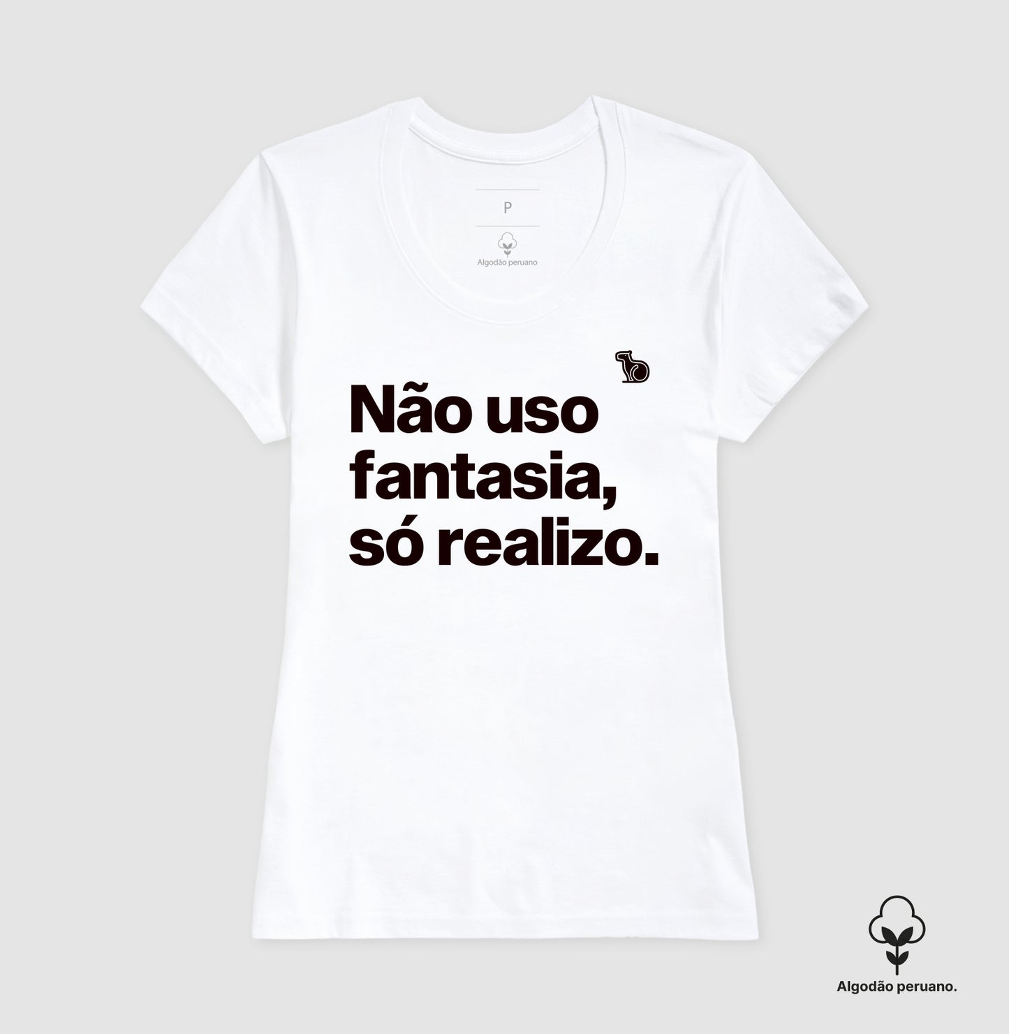 CAMISETA PRIME CARNAVAL NÃO USO FANTASIA