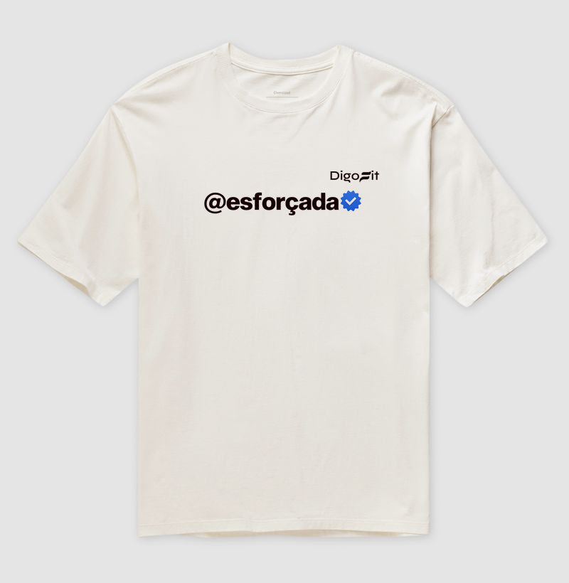OVERSIZED ACADEMIA VERIFICADA COMO ESFORÇADA