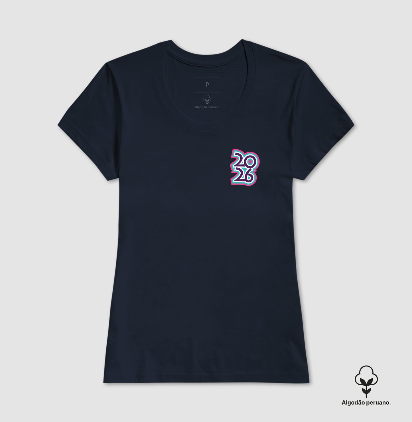 CAMISETA ALGODÃO PERUANO ANO NOVO