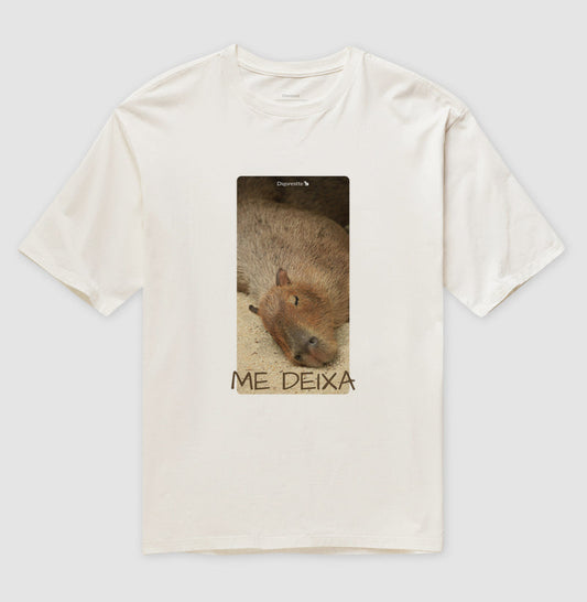 CAMISETA / PRIME / OVERSIZED CAPIVARA ME DEIXA
