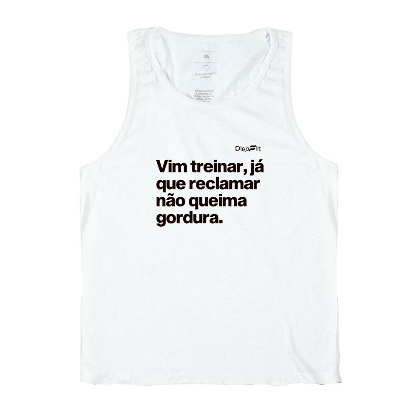 REGATA ACADEMIA RECLAMAR NÃO QUEIMA GORDURA