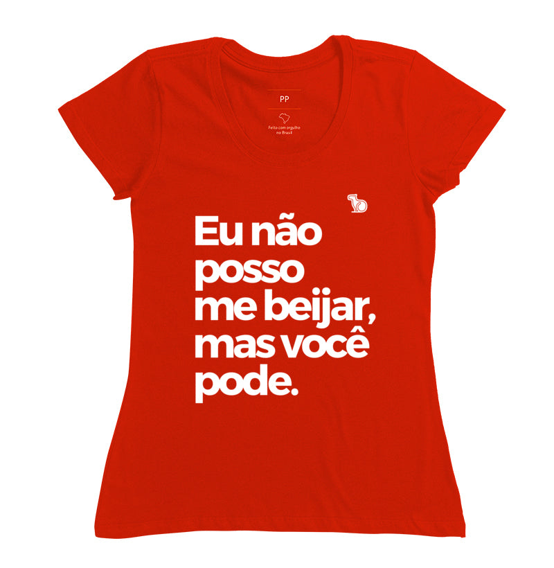 CAMISETA CARNAVAL VOCÊ PODE ME BEIJAR
