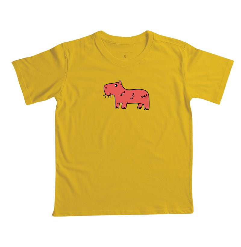 CAMISETA INFANTIL CAPIVARINHA FOFA