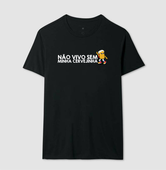 CAMISETA CASAL NÃO VIVO SEM CERVEJINHA