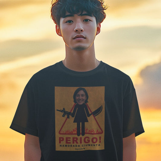 CAMISETA PERSONALIZADA MEU MOZÃO É CIUMENTO