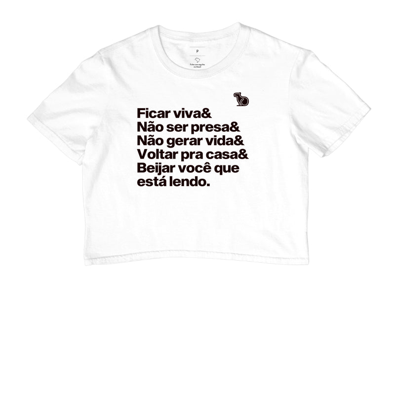 CROPPED CARNAVAL METAS