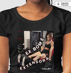 CAMISETA ALGODÃO PERUANO ACADEMIA EX BOM É EXTENSORA