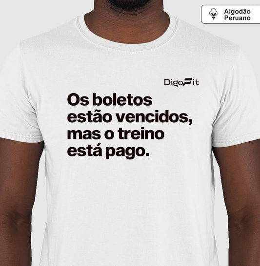 OS BOLETOS ESTÃO VENCIDOS MAS O TREINO ESTÁ PAGO