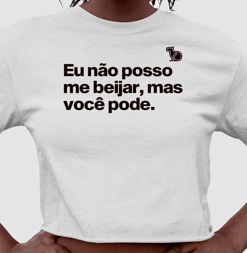 CAMISETA / REGATA / CROPPED CARNAVAL VOCÊ PODE ME BEIJAR