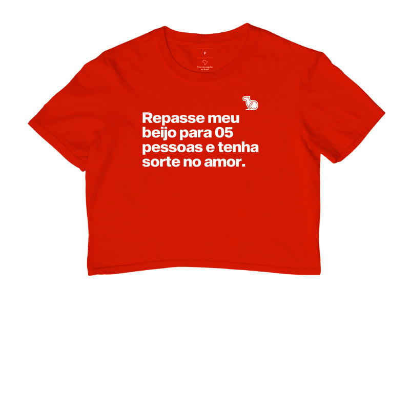 CROPPED CARNAVAL REPASSE MEU BEIJO