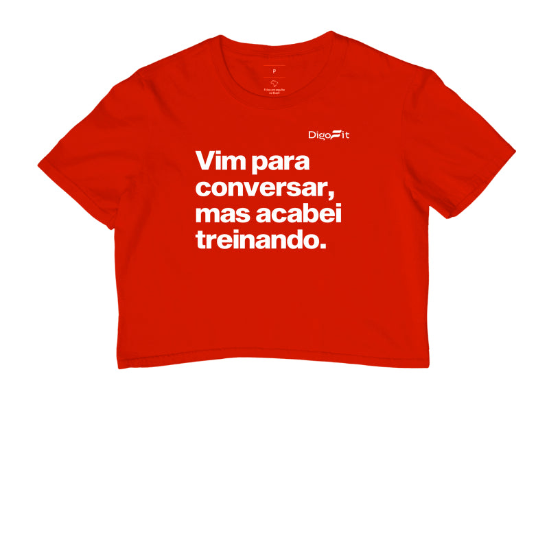 CROPPED ACADEMIA VIM PARA CONVERSAR