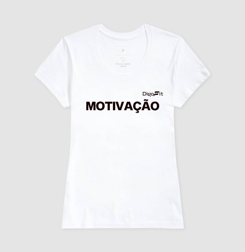 CAMISETA ACADEMIA MOTIVAÇÃO