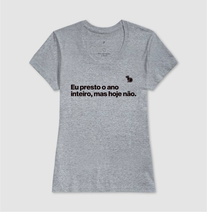 CAMISETA CARNAVAL EU PRESTO O ANO TODO