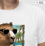 CAMISETA ALGODÃO PERUANO CAPYBARA SUN