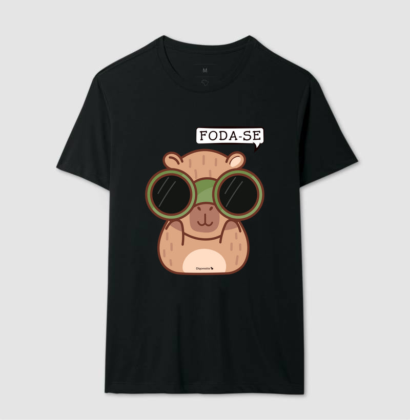 CAMISETA CAPIVARA ESTRESSADA