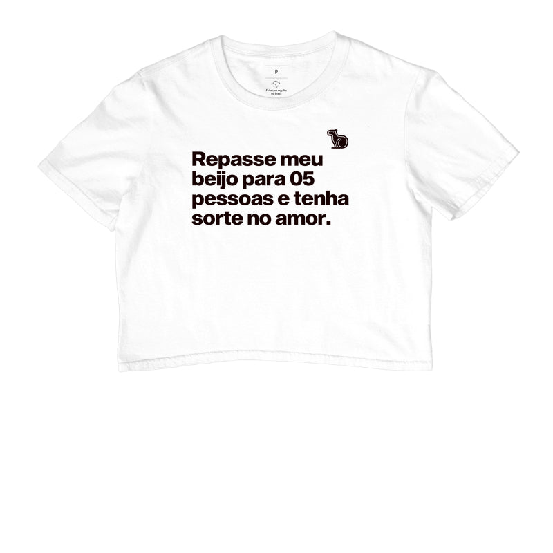CROPPED CARNAVAL REPASSE MEU BEIJO