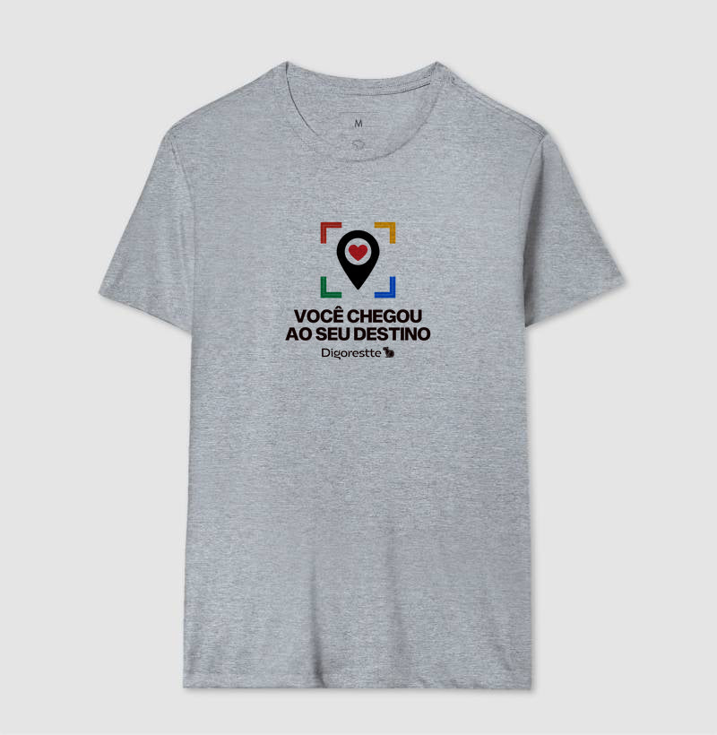 CAMISETA CARNAVAL VOCÊ CHEGOU AO SEU DESTINO
