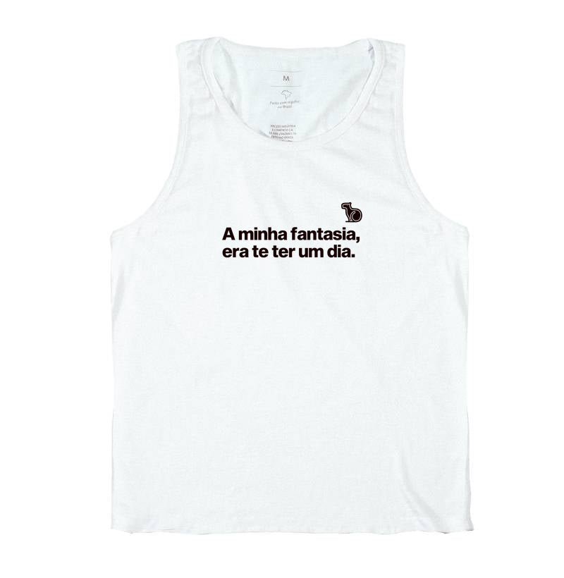 CAMISETA REGATA CARNAVAL MINHA FANTASIA
