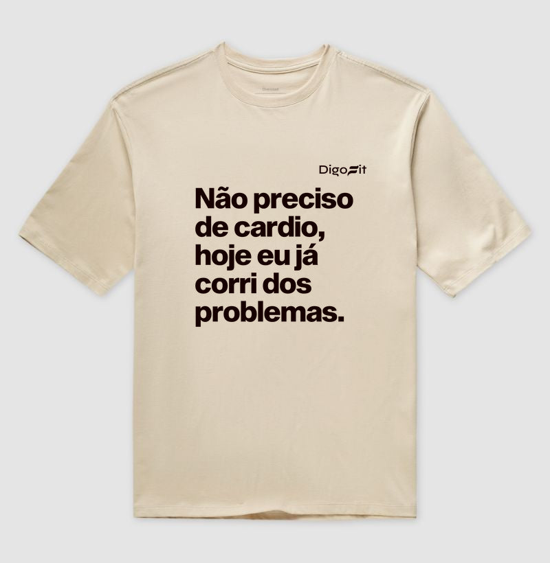 OVERSIZED ACADEMIA HOJE EU CORRI DOS PROBLEMAS