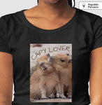 CAMISETA ALGODÃO PERUANO CAPY LOVER