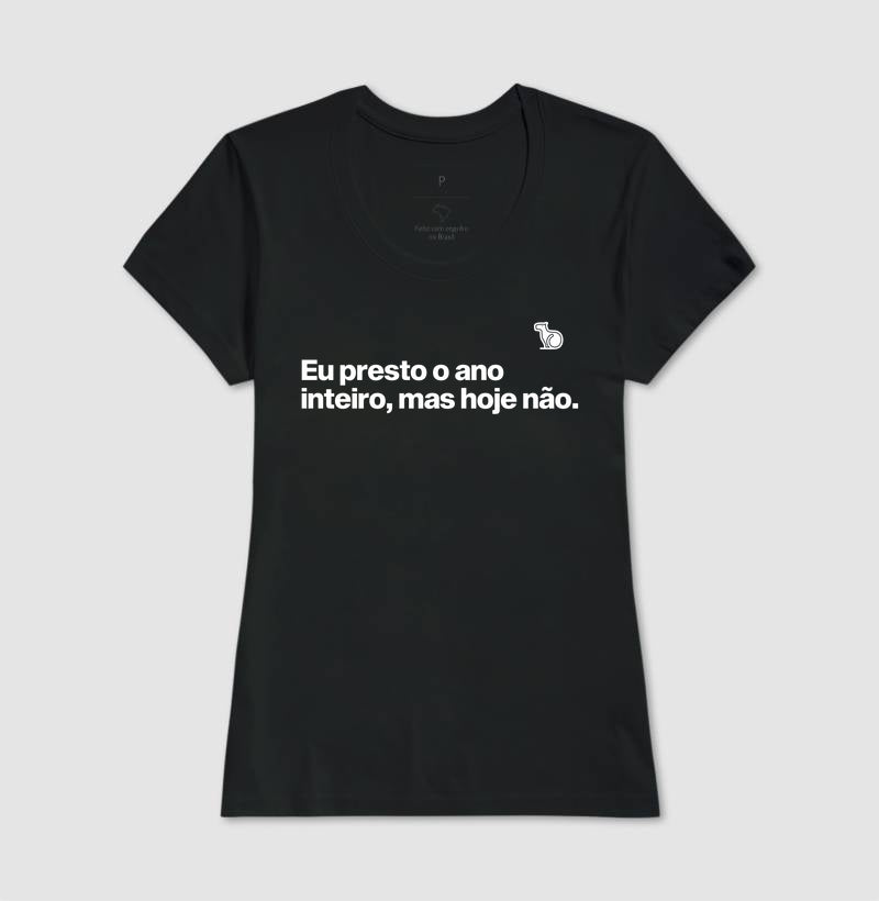 CAMISETA CARNAVAL EU PRESTO O ANO TODO