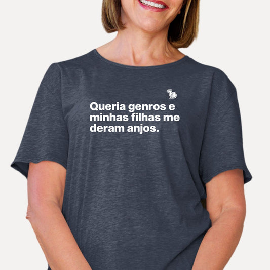 CAMISETA GANHEI UM GENRO / NORA ANJO