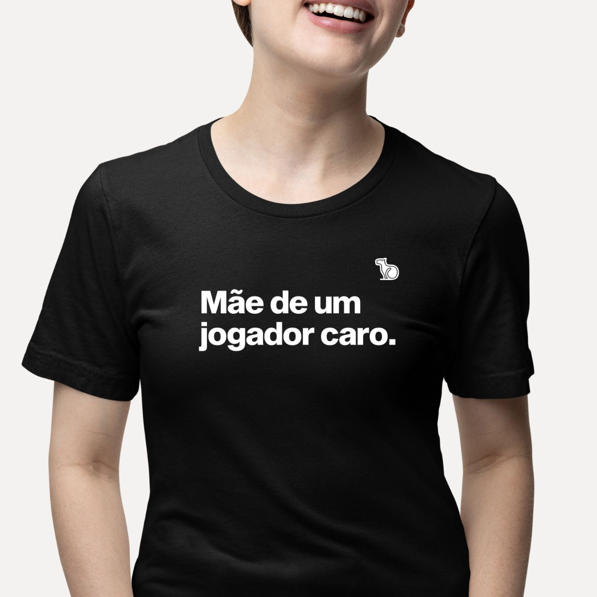 CAMISETA MÃE DE UM JOGADOR CARO