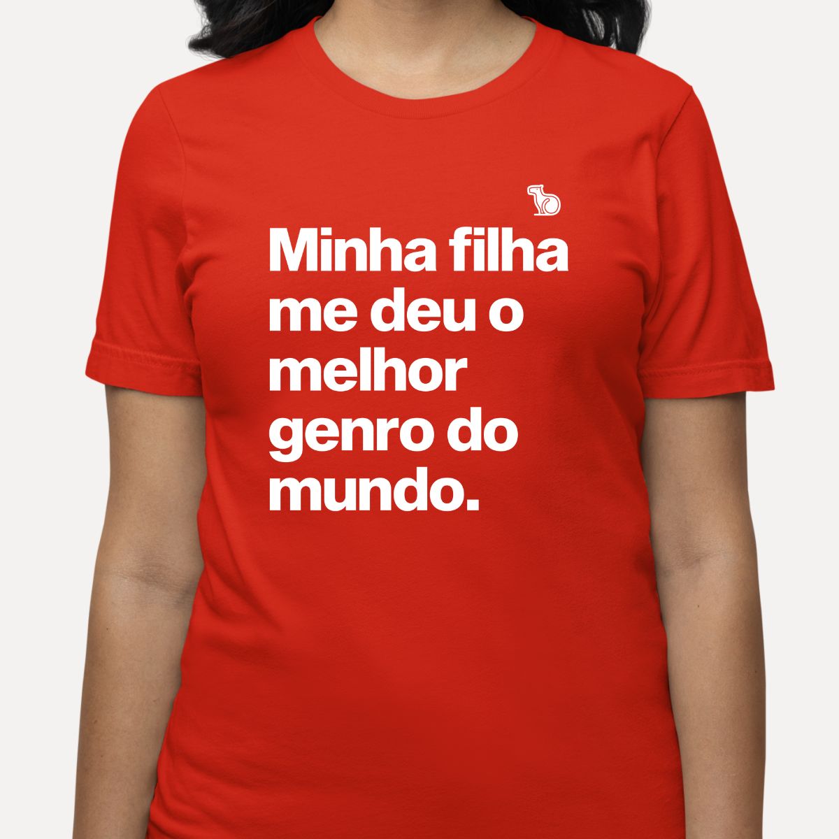 CAMISETA MINHA FILHA ME DEU O MELHOR GENRO DO MUNDO