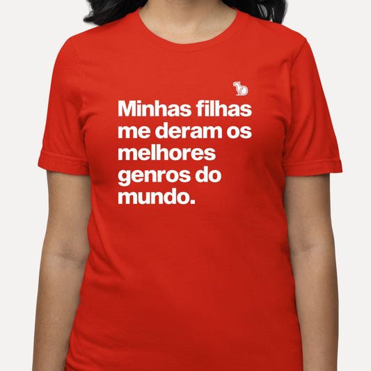 KIT CAMISETAS MELHORES GENROS E NORAS DO MUNDO