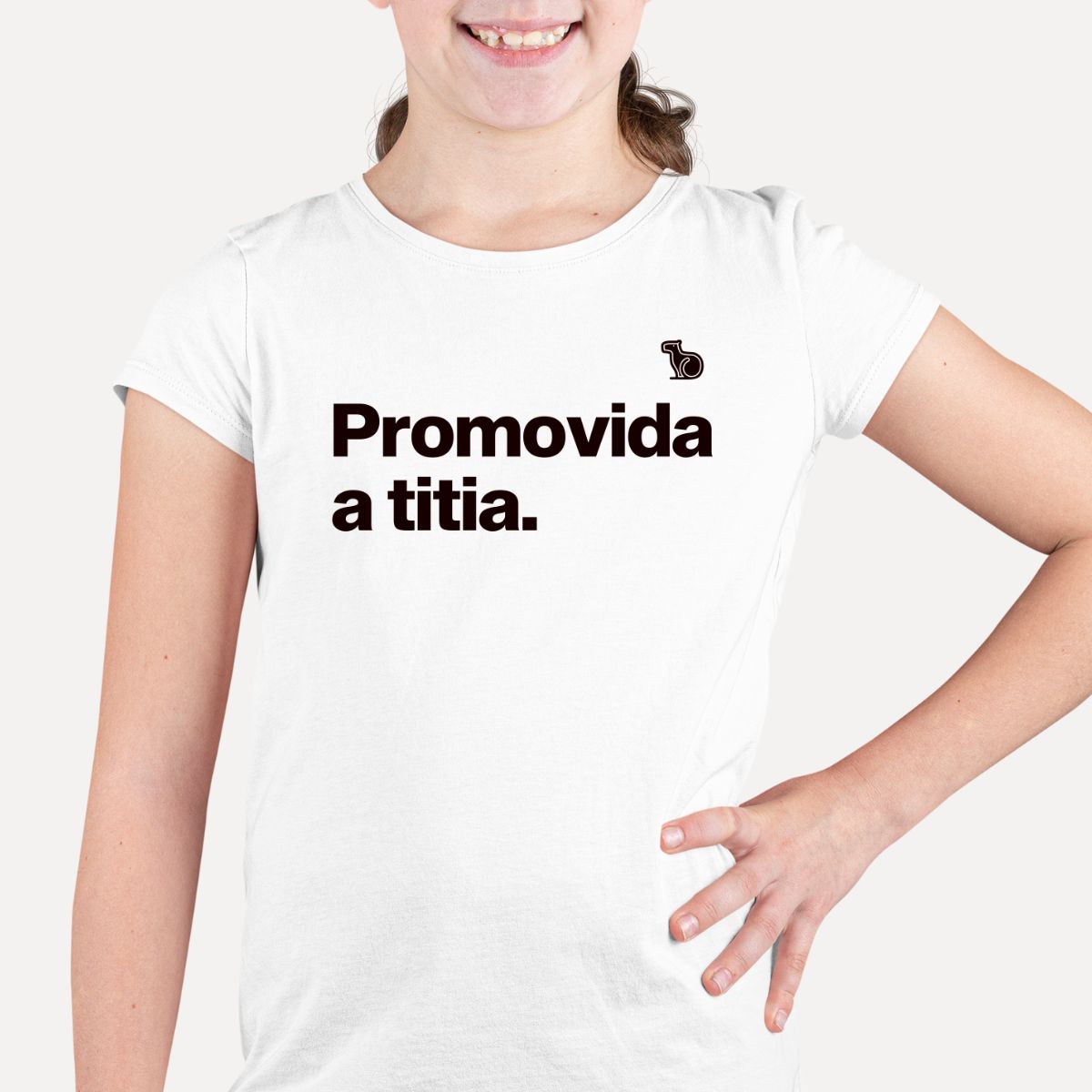 CAMISETA INFANTIL PROMOVIDA A TITIA