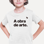 CAMISETA INFANTIL A OBRA DE ARTE