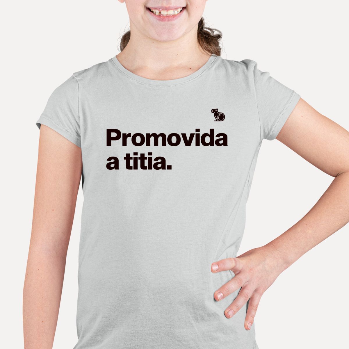 CAMISETA INFANTIL PROMOVIDA A TITIA