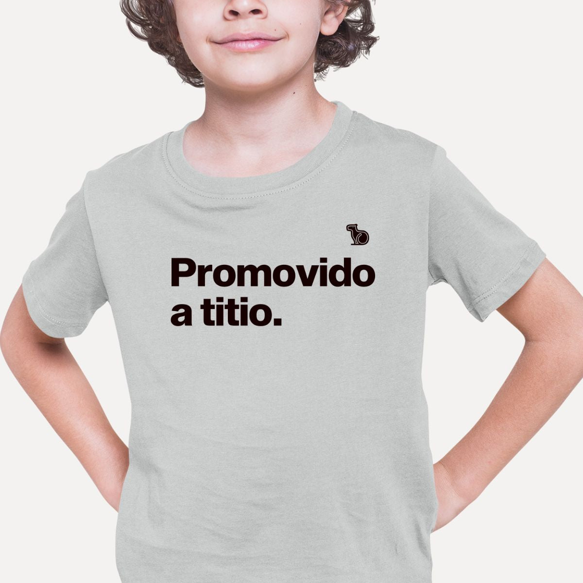 CAMISETA INFANTIL PROMOVIDO A TITIO