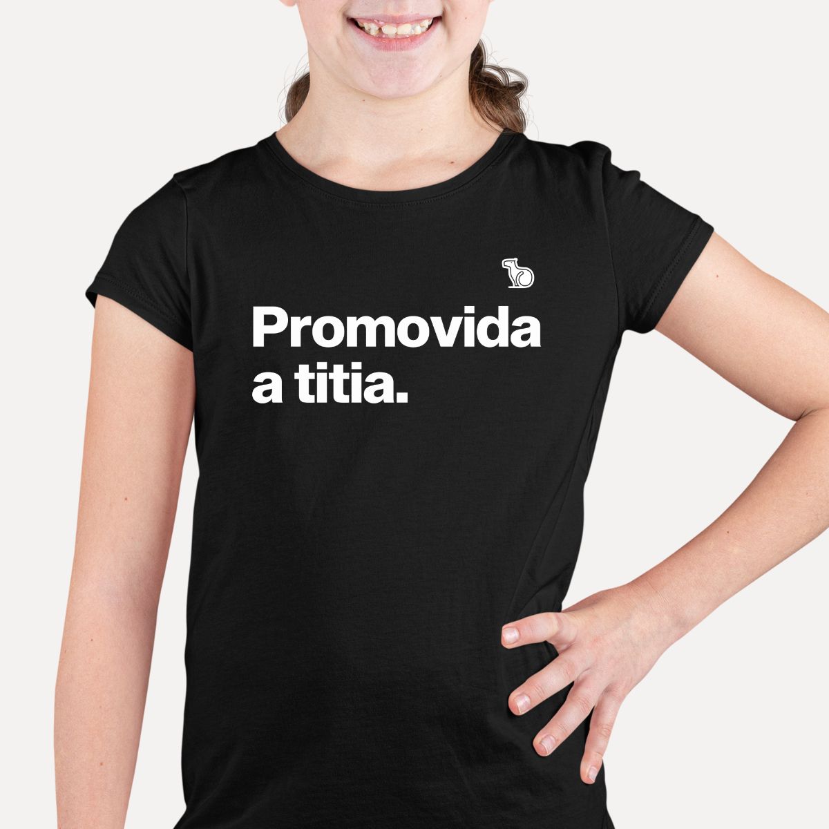 CAMISETA INFANTIL PROMOVIDA A TITIA