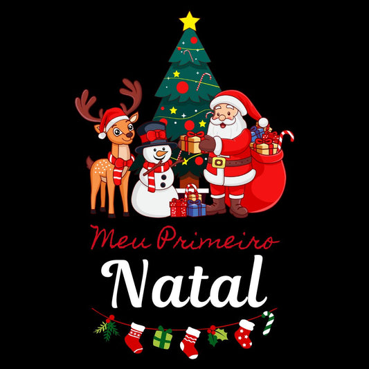 BODY INFANTIL MEU PRIMEIRO NATAL