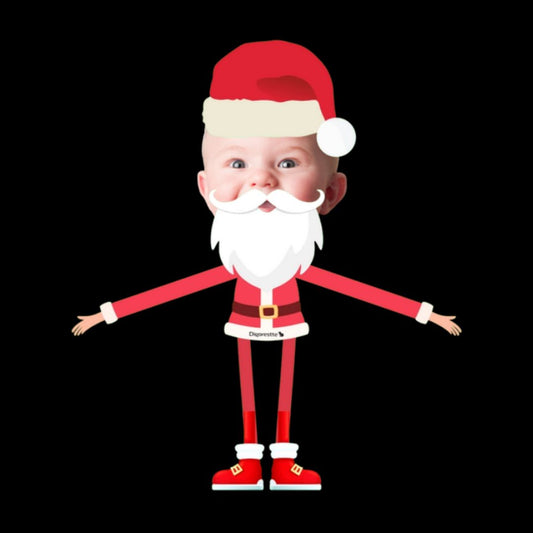 BODY INFANTIL PERSONALIZADO NATAL EU NOEL