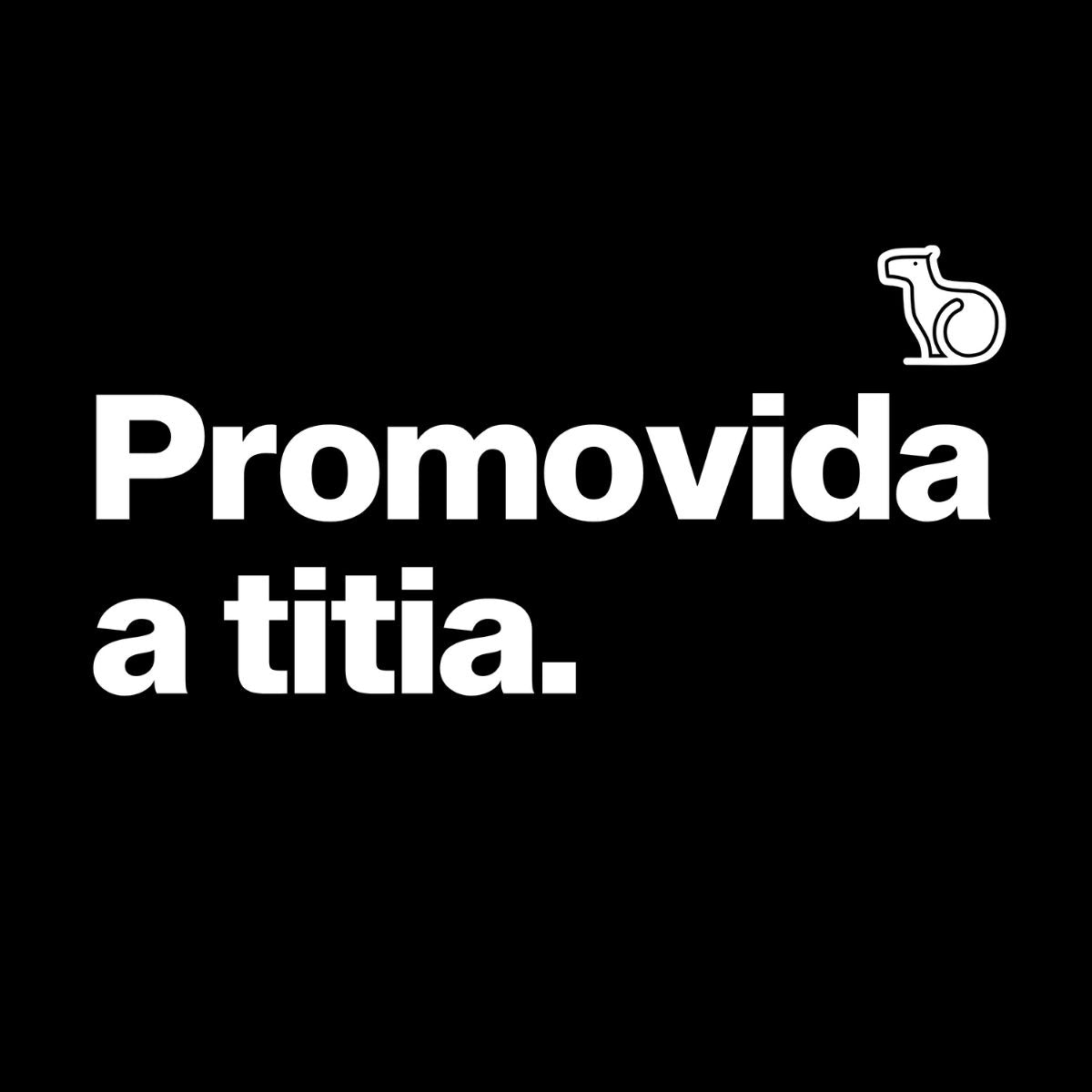 capa Camiseta cropped com a frase "promovida a titia." 