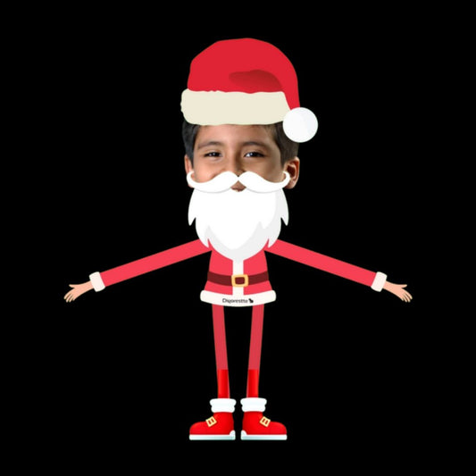 CAMISETA INFANTIL PERSONALIZADA NATAL EU NOEL