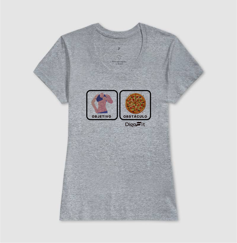 CAMISETA ACADEMIA OBJETIVO X OBSTÁCULO