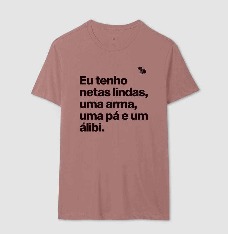 CAMISETA AVÔ COM ÁLIBI - NETAS