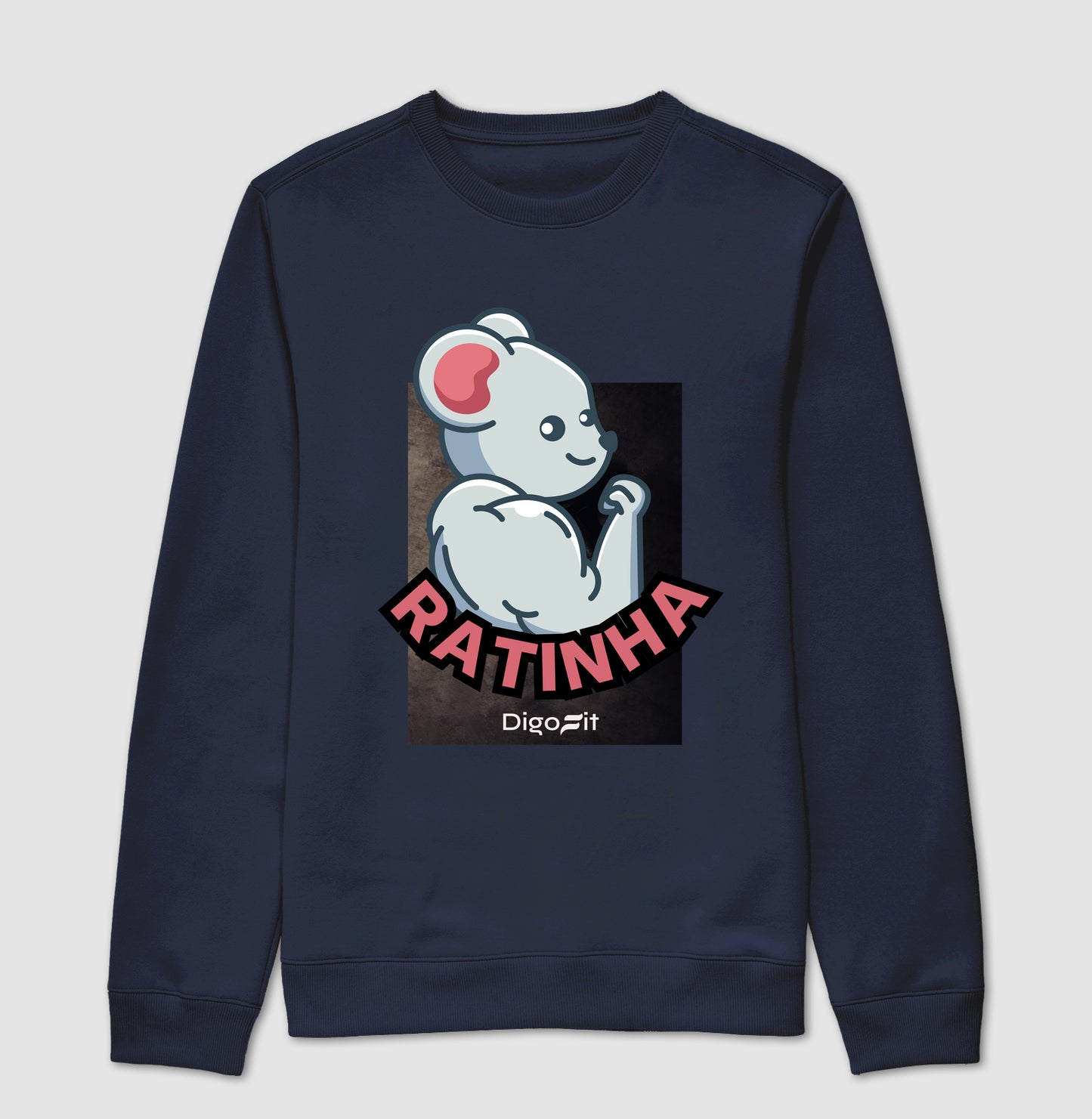 MOLETOM SUÉTER ACADEMIA RATINHA