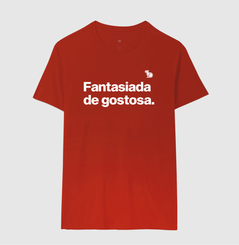 CAMISETA CARNAVAL FANTASIADA DE GOSTOSA