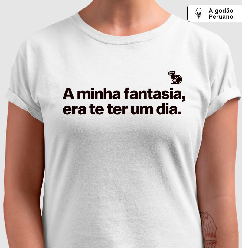 CAMISETA / REGATA / CROPPED CARNAVAL MINHA FANTASIA
