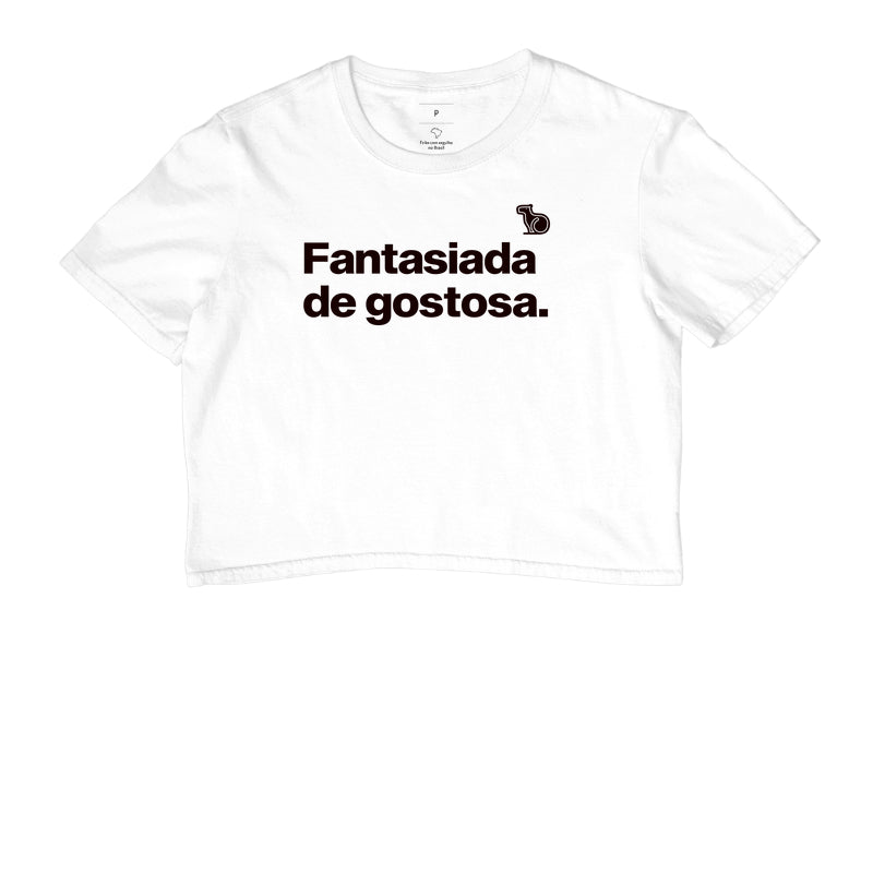 CROPPED CARNAVAL FANTASIADA DE GOSTOSA