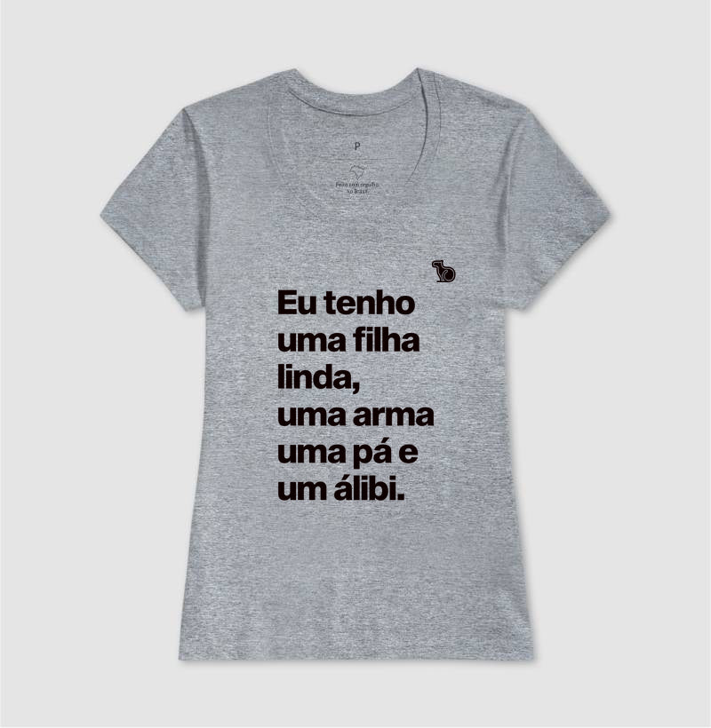 CAMISETA PAIS COM ÁLIBI - FILHA