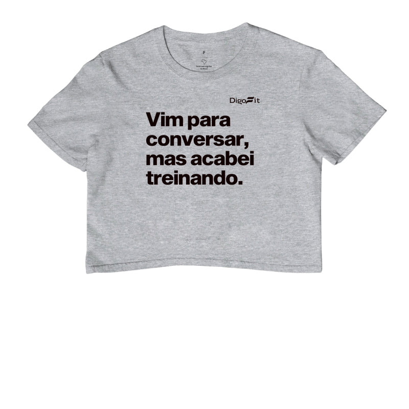 CROPPED ACADEMIA VIM PARA CONVERSAR