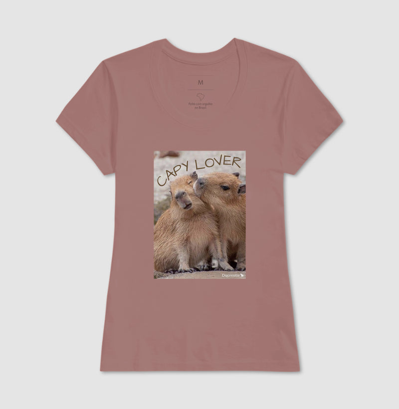 CAMISETA CAPY LOVER